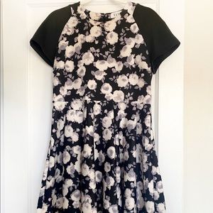 Elle retro floral dress